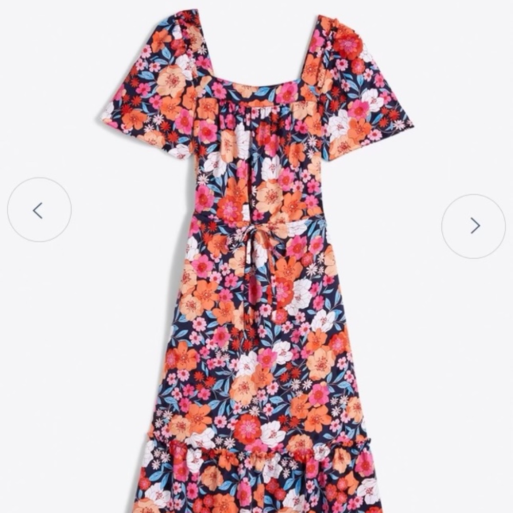 COPY - Draper James Square Neck, Maren Martina Midi Dress in Wildflower Bouquet…